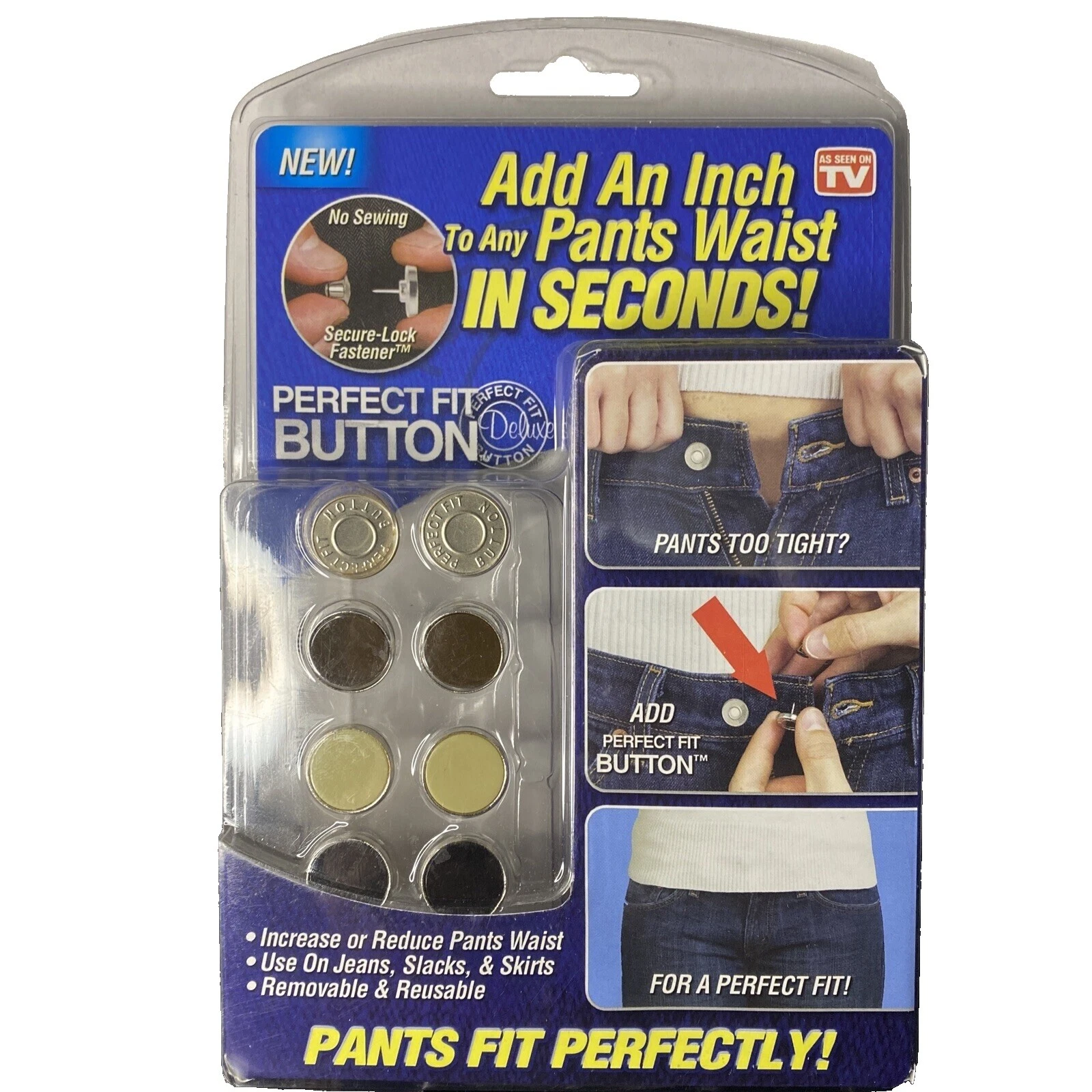 Crafts Pack Stud/Jeans Button Sewing Buttons