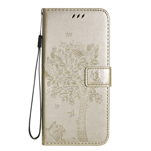For Oppo Realme C20 C21 7i Tree Pattern PU Leather Flip Wallet Case Phone Cover - Picture 10 of 24