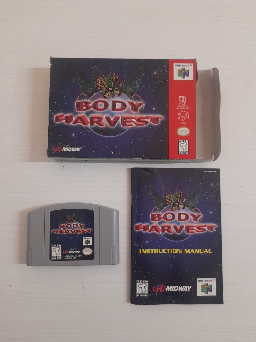Body Harvest 【中古美品・N64北米版】 北米版N64]Body Harvest(中古) - huck-fin