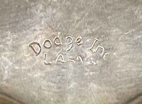 Dodge Inc Silver Plated Shell Trinket Dish Footed Vintage - Picture 6 of 6