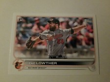 2022 Topps Zac Lowther RC #133 Baltimore Orioles Rookie Series 1 Card