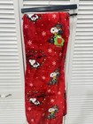 Peanuts Snoopy Velvet Christmas Throw