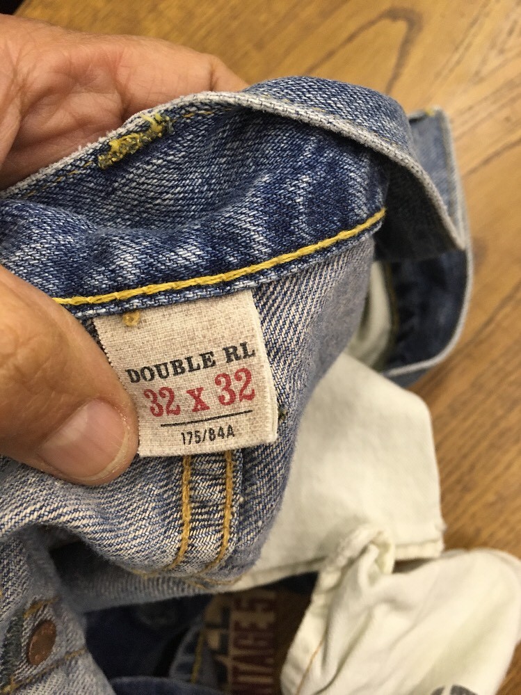 rrl double rl straight leg Selvedge Jean vintage 5 japan