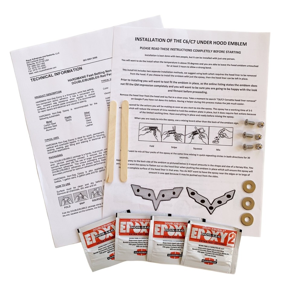 C7 Corvette Crossed Flag Wall Emblem Large Metal Art 2014 And Newer Full 24" By 15" In Size Cross Flag