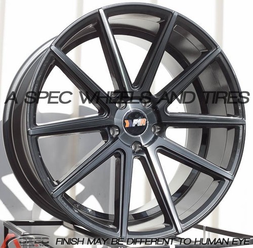 GUN METAL 20X8.5 20X10.5 +20 F1R F27 5X114.3 RIM FIT SKYLINE GTR R32 R33 R34 R35