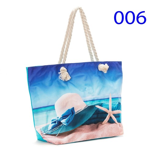 Women's Canvas Tote Shoulder Handbag Travel Shopping Beach Pool Bag New - Picture 11 of 27