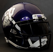 *CUSTOM* TCU HORNED FROGS NCAA Schutt XP Authentic GAMEDAY Football Helmet