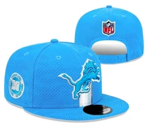 New NFL Team Detroit Lions Adjustable New Era Snapback 9Fifty Cap Hiphop Hat