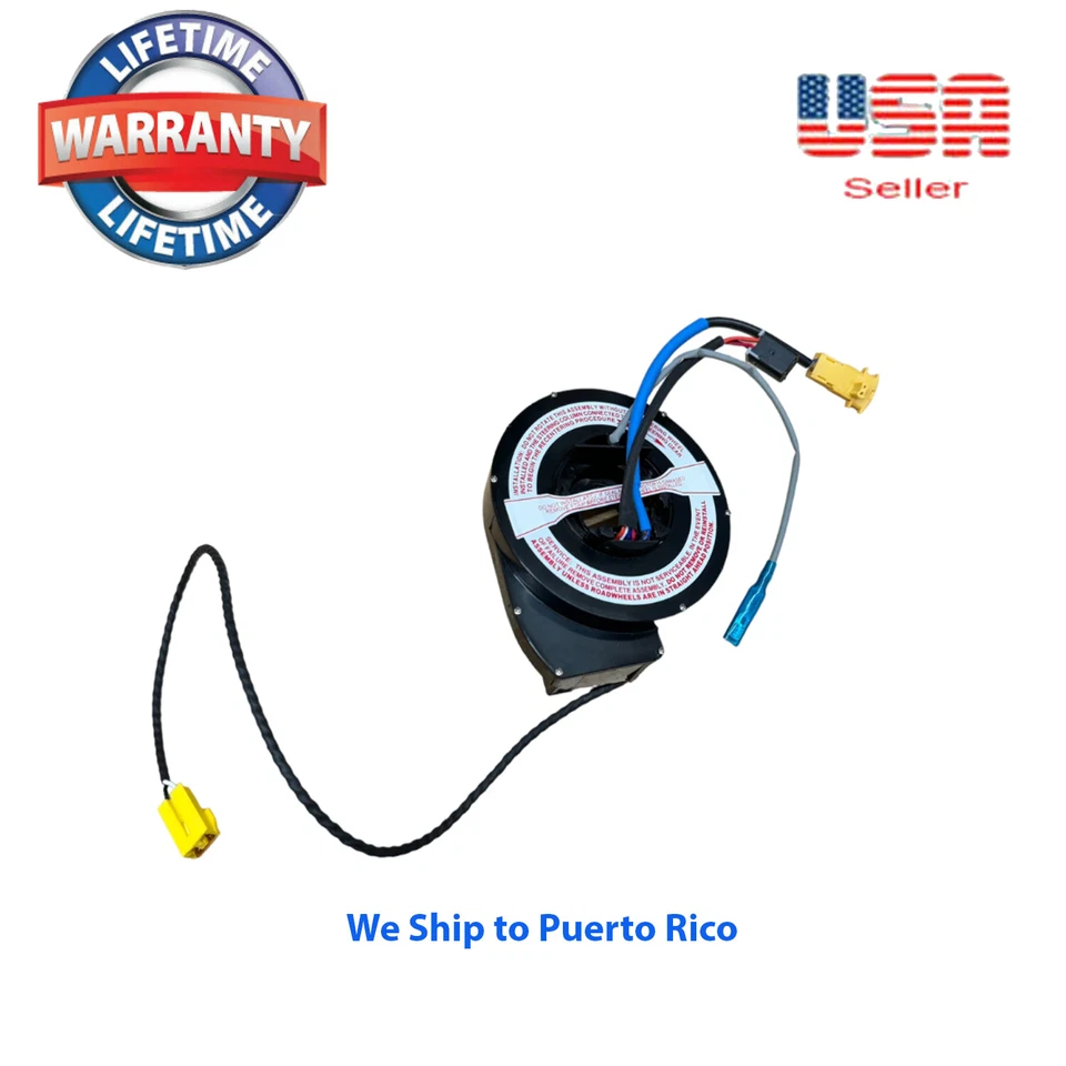 Clock spring W/Cruise & Radio Controls Fit Dakota Durango 99-00 Ram pickup 00-02 - Image 4 of 4