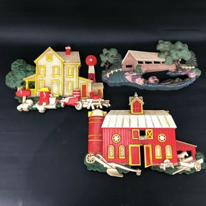 Vintage Farmhouse Barn Wall Plaque Hanging Burwood Farm Life