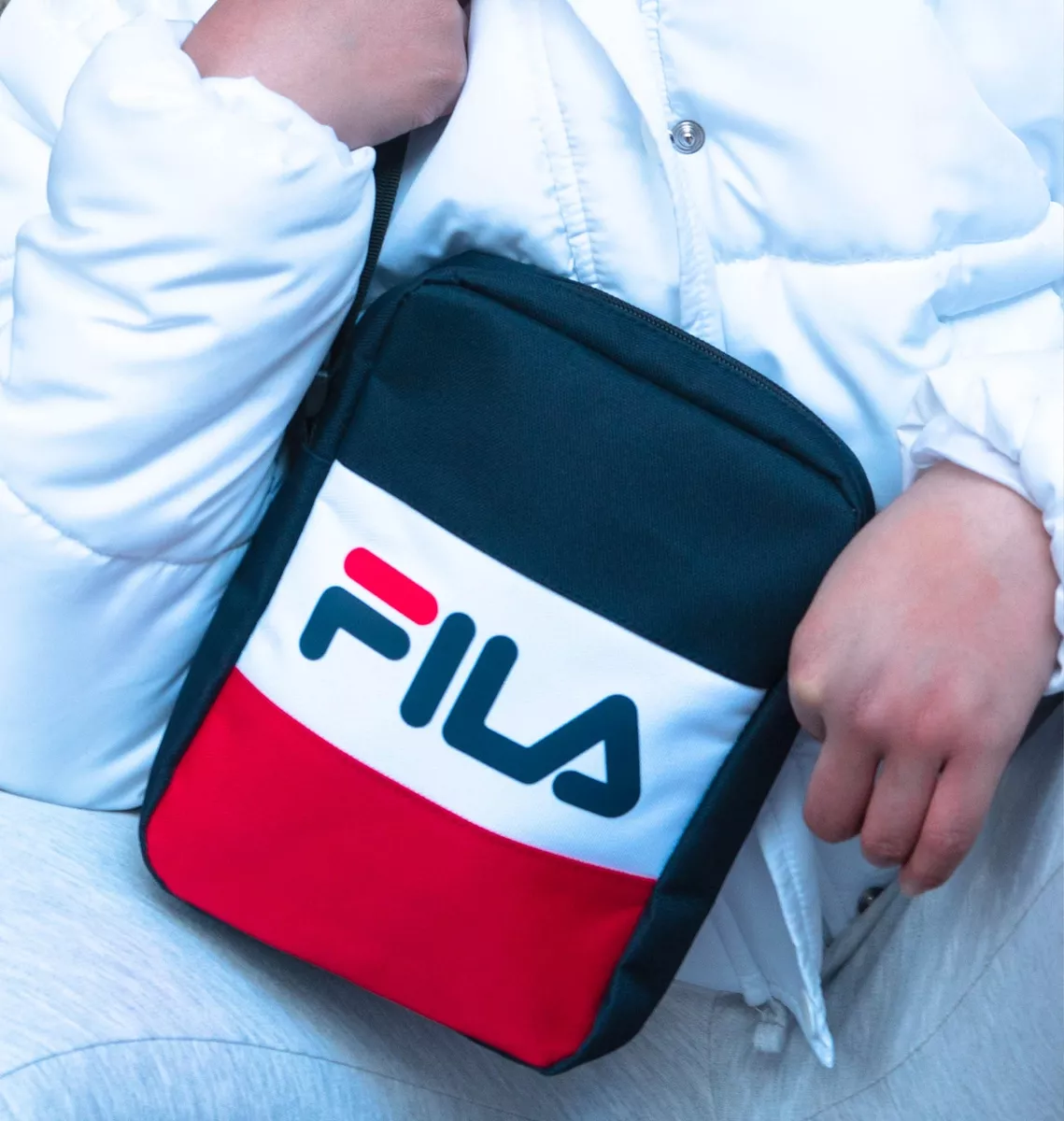 Fila Cross Body Rizzo Peacoat White Red