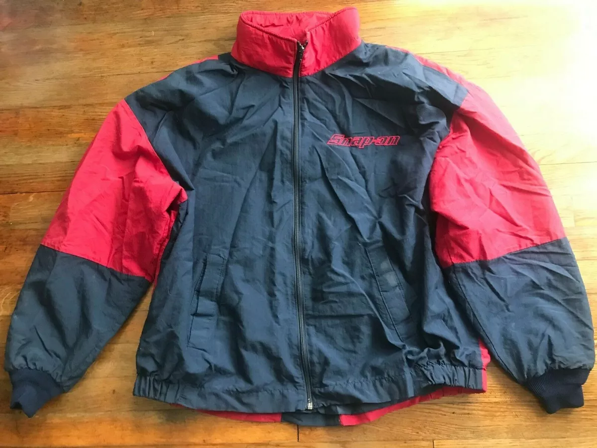 Red and deals navy windbreaker