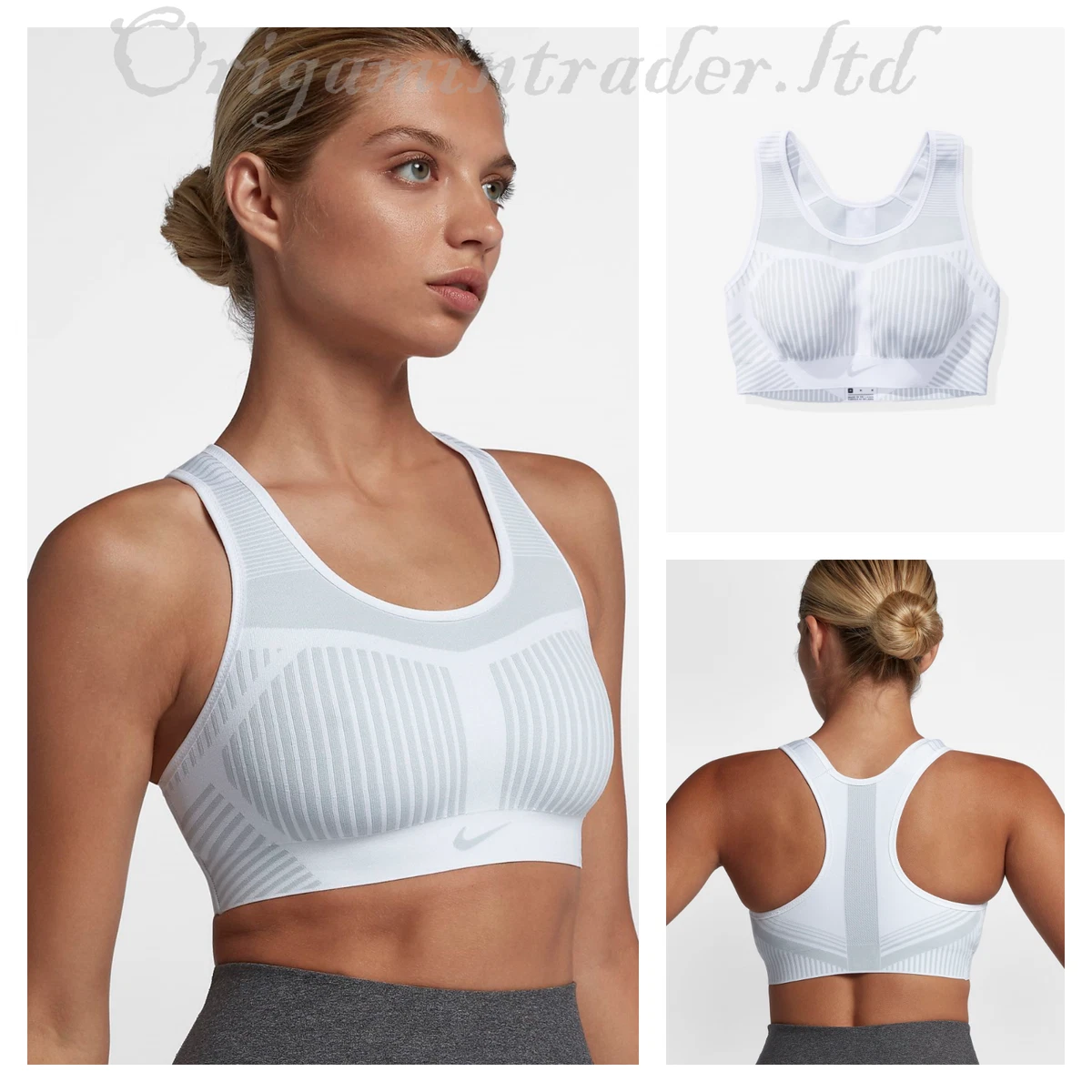 Nike FE/NOM Flyknit High-Support Sports Bra AJ4047-100