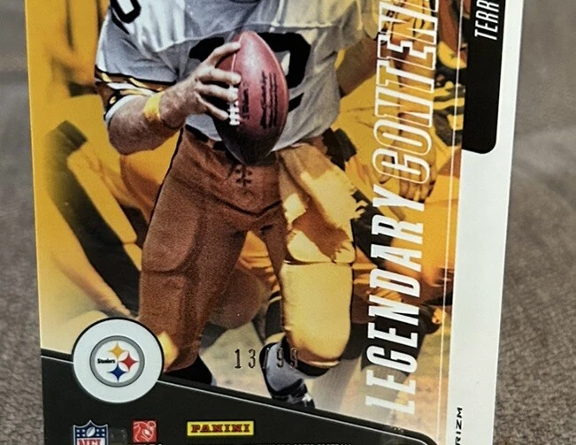 2018 Panini Contenders Optic - Legendary Contenders Purple #LC-TB Terry Bradshaw - Image 3 of 3