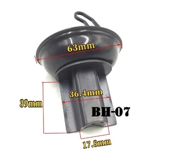 Membrane Boisseau Carburateur (x4) - Honda CBR 600 F2 1991/1994 - Photo 2/4