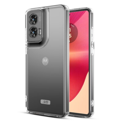 Custodia Antiurto Con Vetro Temperato Per Motorola Moto G Stylus