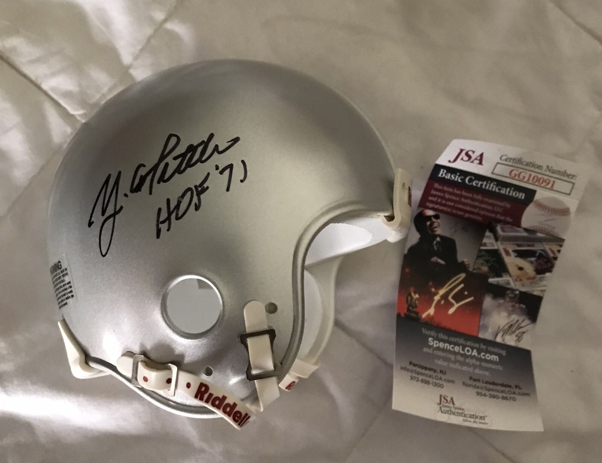 YA Tittle San Francisco 49ers signed autographed, 8x10 photo, COA YA Tittle San Francisco 49ers signed autographed, 8x10 photo, COA