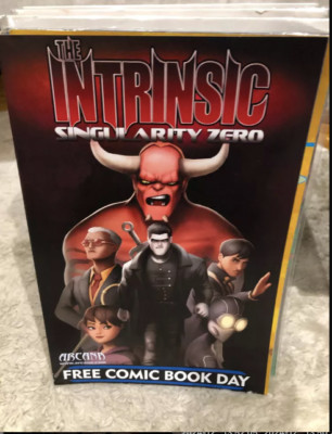 THE INTRINSIC SINGULARITY ZERO ARCANA COMIC BOOK ISSUE #1 FCBD