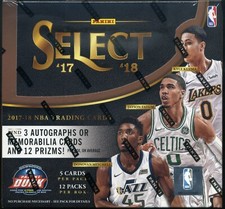 2017-18 PANINI SELECT BASKETBALL HOBBY BOX Sealed Brand New / From Taiwan
