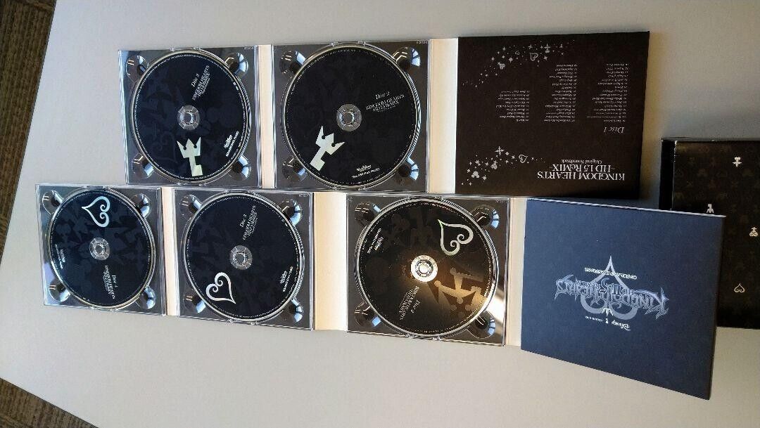 KINGDOM HEARTS HD 1.5 & 2.5 ReMIX Original Soundtrack BOX CD KINGDOM HEARTS HD 1.5 & 2.5 ReMIX Original Soundtrack BOX CD