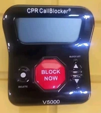 CPR Call Blocker V5000 for Landline Phones Block All Robocalls and Spam Calls