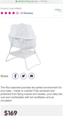 valco baby rico bassinet