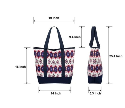 HAWEE Canvas Tote Bag - 第 2/8 張圖片