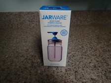 JarWare Soap Pump Dispenser Fits Regular Mouth Jar