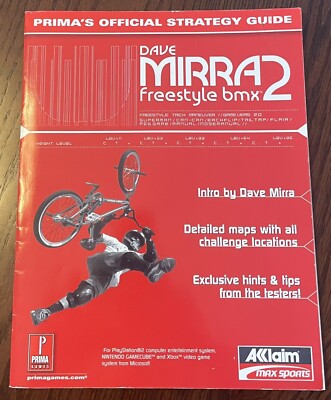 Dave Mirra Freestyle BMX by Staff Acclaim Entertainment Inc. (2001, Trade...