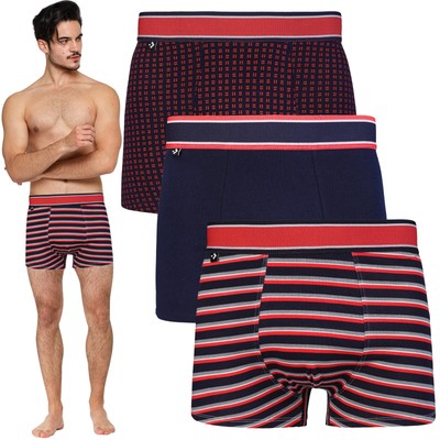 3er Pack Herren Boxershorts Premium Baumwolle Unterhose Unterwäsche Mora 650-011