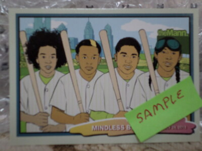 MINDLESS BEHAVIOR  -  CONCERT CARD
