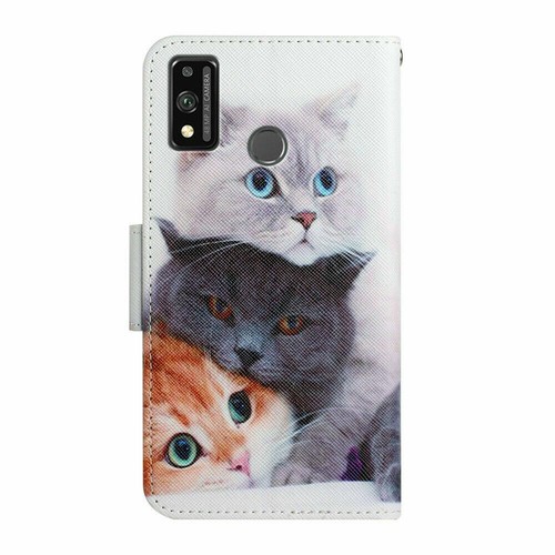 Painted Flip Leather Wallet Stand Phone Case For Huawei Honor 20 9X 10X Lite 9A - Picture 14 of 66