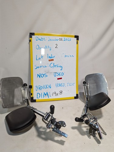 2 Sets of wheelchair foot plates, legrests: Drive Medical PHELR, Other Unknown - Picture 11 of 11