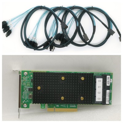 Lenovo ThinkSystem 430-16i 12G SAS/SATA Hot Bus Adapter FRU 01KN501+4*SFF-8643