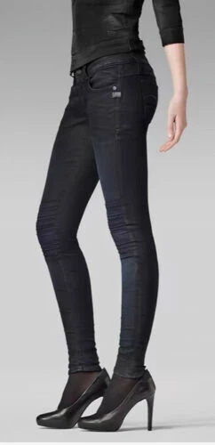 G-Star Raw Womens Jeans Size 28X32 Lynn Avity Block Skinny Moto | eBay