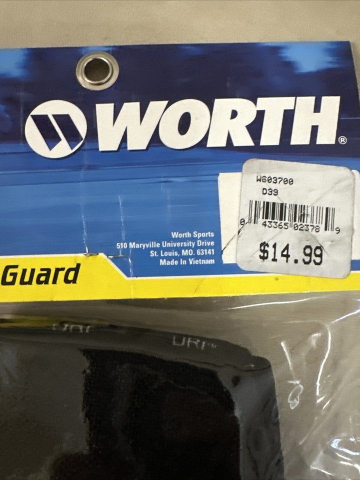 Worth Sliding Leg Guard S/M Softball Baseball Knee Protection Black eBay