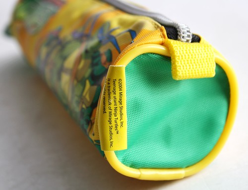 RARE 2004 TMNT MUTANT NINJA TURTLES PENCIL CASE STATIONERY SCHOOL NEW TAGS ! - Picture 6 of 9