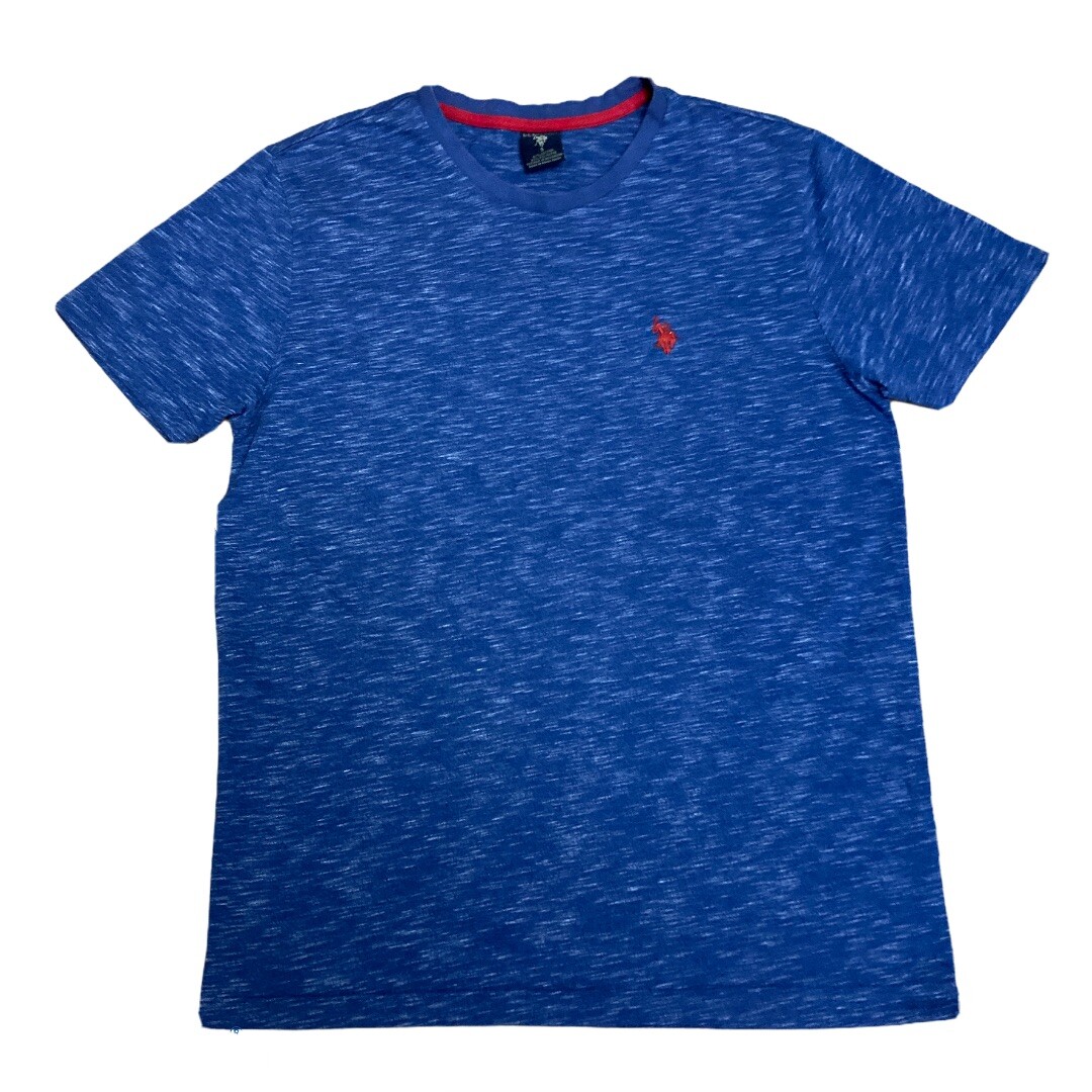 US POLO Assn Mens Small Blue Crew Neck Short Sleeve T-Shirt