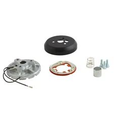 3-Hole Matte Black Steering Wheel Adapter for Ford Trucks/Vans/Bronco 69-91