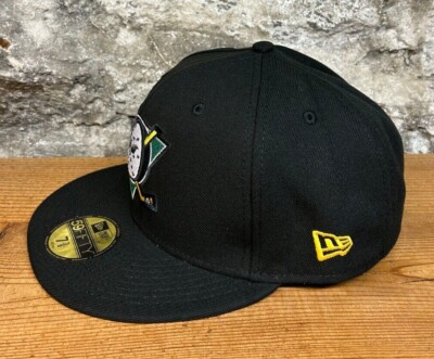 NEWERA Anaheim Ducks NHL 59FIFTY ニューエラ ブラック NEW ERA 59FIFTY NHL ANAHEIM DUCKS BLACK / GREY UV FITTED CAP