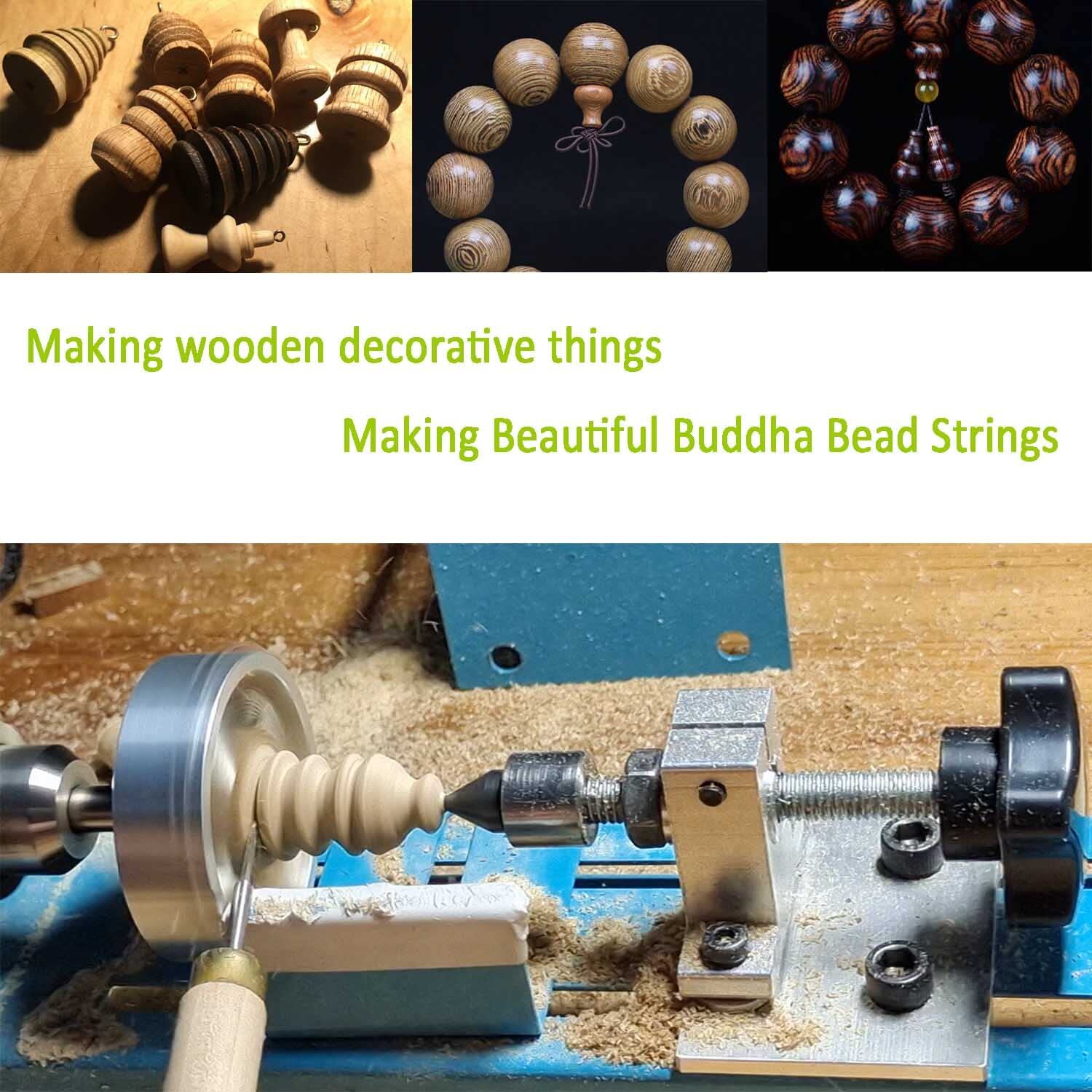 Mini Lathe Wood Lathe Machine Multipurpose Type Lathe Milling Cutting Grinding P