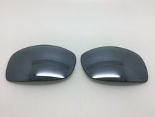 Aftermarket replacement lenses for Oakley Double Edge SIlver Mirror Polarized