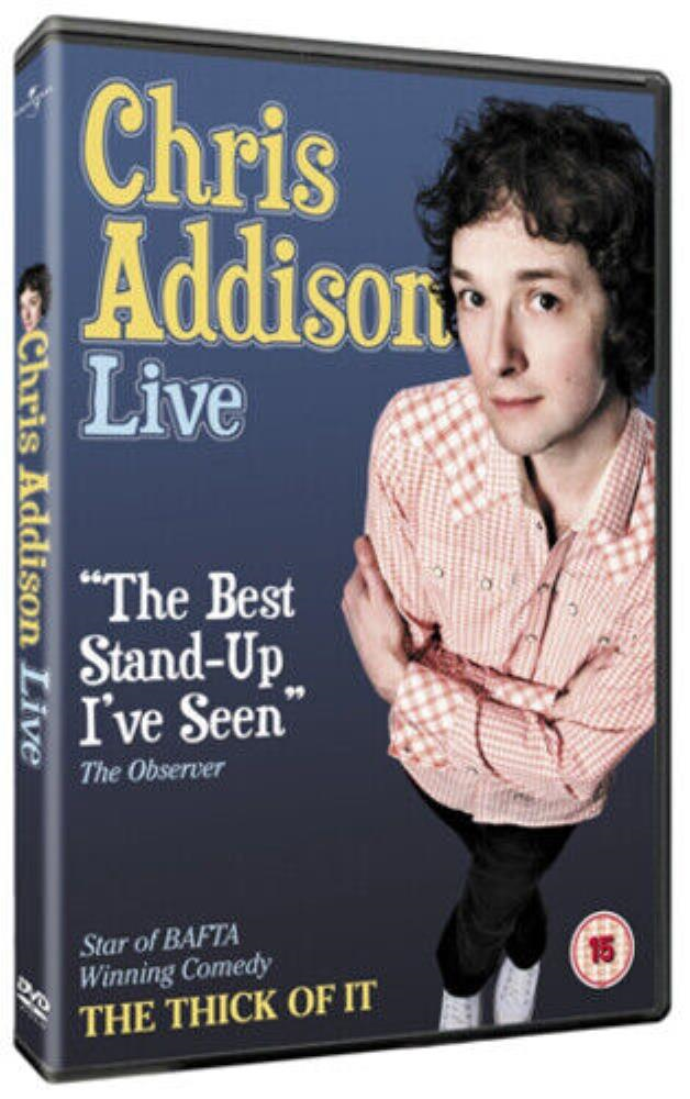 Chris Addison: Live DVD (2011) New FREE SHIPPING