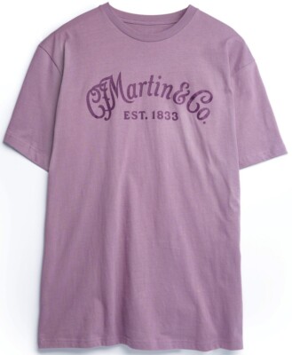 lavender様 Martin Guitars Tone On Tone Lavender Tee Shirt - Medium | eBay