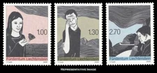 Liechtenstein Scott 1437-1439 Mint never hinged.