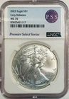 2025 American Silver Eagle NGC MS70 Early Release  PSS FREE SHIPPING