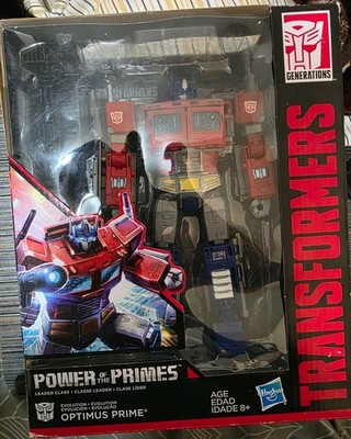 Hasbro Transformers Optimus Prime Action Figure Power of the Primes Leader Class