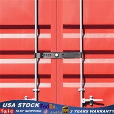 Shipping Container Lock Adjustable Steel Heavy Duty Cargo Door Lock with 2 Keys