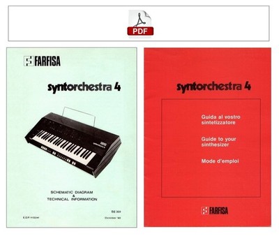 FARFISA SYNTORCHESTRA 4 Service Manual Schematic Diagrams Schematic Schema PDF