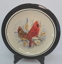 Cardinal Dinner Plate by Folkcraft